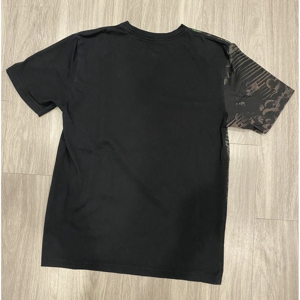 Nike Shirt Men Medium Black Lebron James Fearless Dri Fit Short Sleeve Crew Neck